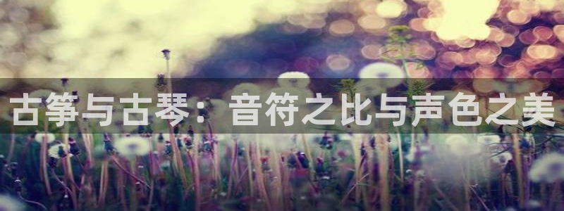凯发k8官网下载客户端中心：古筝与古琴：音符之比与声色之美