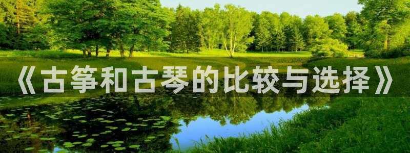 凯发国际可靠送38元：《古筝和古琴的比较与选择》