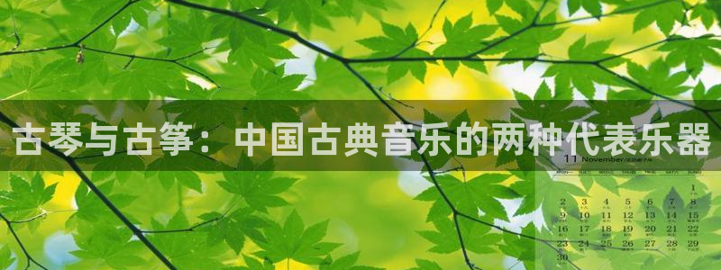凯发在线官网登录下载：古琴与古筝：中国古典音乐的两种代表乐器